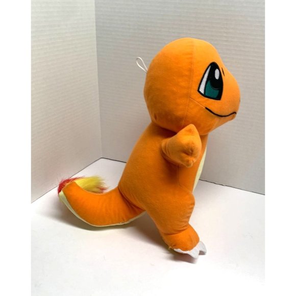 Pokemon Plush Stuffed Animal Doll Toy 15 in Tall Giant Charmander Orange - Picture 4 of 7